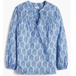 EUC J. Crew Factory Top XL in Blue